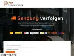 Sites similar to post-tracking.de