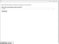 Sites similar to post.craigslist.org
