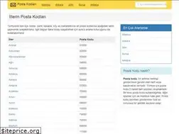 Sites similar to posta-kodlari.com