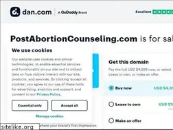 Sites similar to postabortioncounseling.com