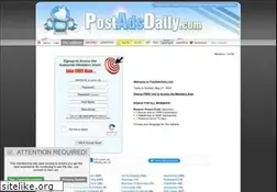 Sites similar to postadsdaily.com