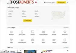 Sites similar to postadverts.com