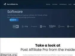 Sites similar to postaffiliatenetwork.com
