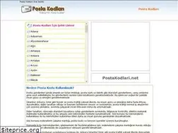 Sites similar to postakodlari.net