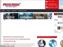 Sites similar to postalannexsf.com