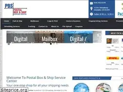 Sites similar to postalboxship.com