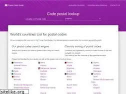 Sites similar to postalcodeguide.com