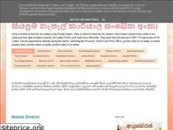 Sites similar to postalcodeslk.blogspot.com