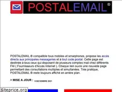 Sites similar to postalemail.fr
