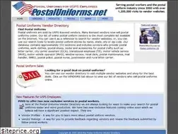 Sites similar to postaluniforms.net