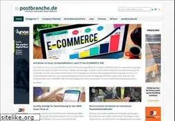 Sites similar to postbranche.de