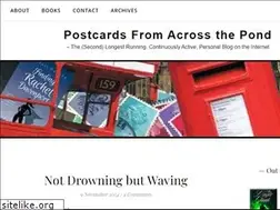 Sites similar to postcardsfromacrossthepond.com