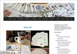 Sites similar to postcardstovoters.org