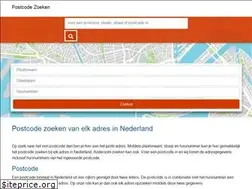 Sites similar to postcode-zoeken.nl