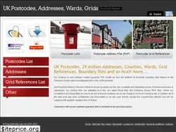 Sites similar to postcodeaddressfile.co.uk