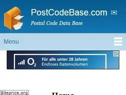Sites similar to postcodebase.com