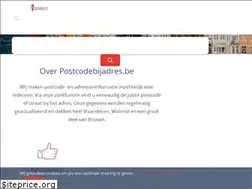 Sites similar to postcodebijadres.be