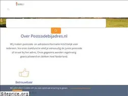Sites similar to postcodebijadres.nl