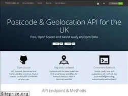 Sites similar to postcodes.io