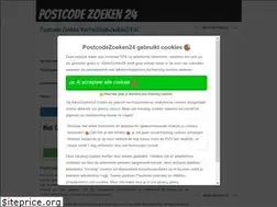 Sites similar to postcodezoeken24.nl
