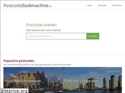 Sites similar to postcodezoekmachine.nl