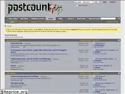 Sites similar to postcount.net