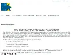 Sites similar to postdoc.berkeley.edu