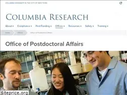 Sites similar to postdocs.columbia.edu