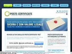 Sites similar to poste-certificate.it
