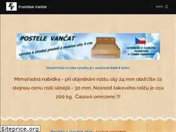Sites similar to postele-vancat.cz