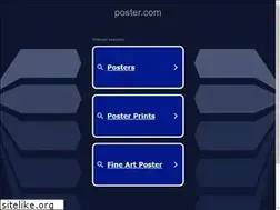 Sites similar to poster.com