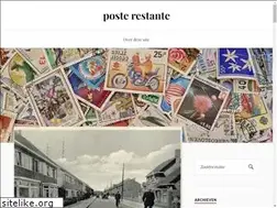 Sites similar to posterestante.org