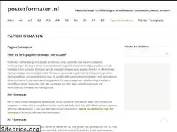Sites similar to posterformaten.nl