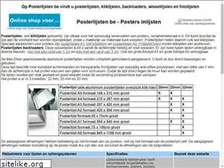 Sites similar to posterlijsten.be