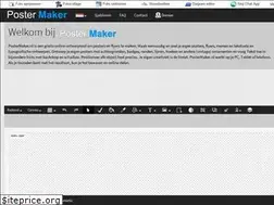 Sites similar to postermaker.nl