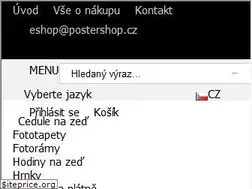 Sites similar to postershop.cz