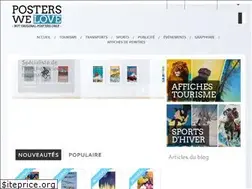 Sites similar to posterswelove.com