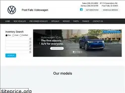 Sites similar to postfallsvw.com