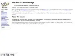 Sites similar to postfix.org