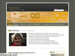 Sites similar to postfossil.net
