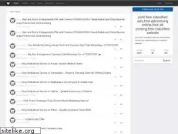 Sites similar to postfreeclassifiedads.com
