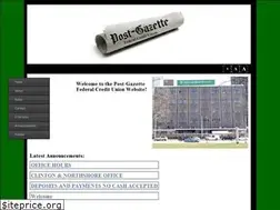 Sites similar to postgazettefcu.org