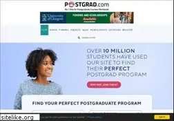 Sites similar to postgrad.com