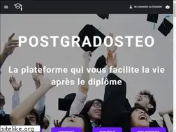 Sites similar to postgradosteo.fr