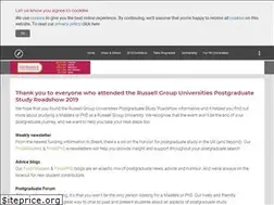 Sites similar to postgraduateroadshow.com