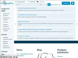 Sites similar to postgrespro.com