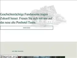 Sites similar to posthotel-taube.at