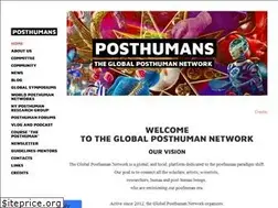Sites similar to posthumans.org