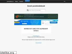 Sites similar to postiindeks.ee