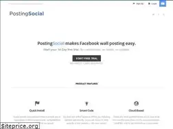 Sites similar to postingsocial.com